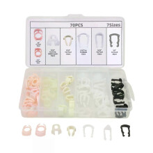70Pcs Car Fuel Filter Gasoline Pipe Connector Pin Plastic Fastener Clip For Ford 61280 Available In
