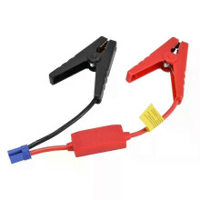 1 stuk auto noodstart-stroomclip batterijclip connector siliconen kabel auto start vonk batterijclip