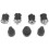 7Pcs Rubber Front Handle Isolator Buffer Shock Mount elements Set Kit Fit for Husqvarna 136 137 141 1