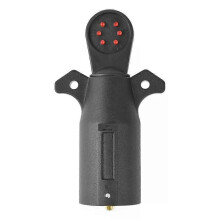 7-voudige RV-bladbedradingcircuittester Trekhaak LED-connectorplug met ronde pin