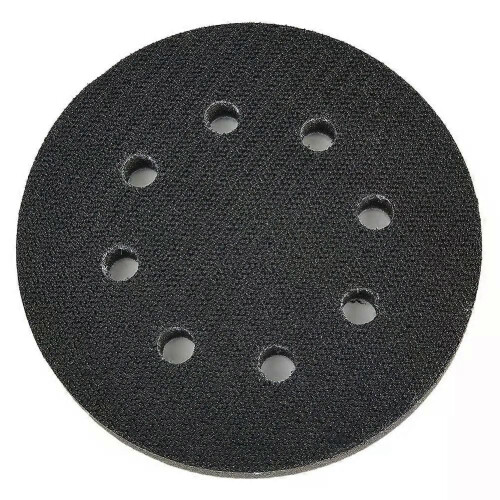 8 Holes Soft Sponge Interface Pad 5Inch 125mm Loop Hook Sanding Pads Backing Plate Sander Polishing