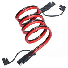 Câble d'extension de panneau automobile à déconnexion rapide SAE vers SAE 95 cm 53 mm 10 AWG avec capuchon