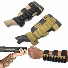 8 patronen kolf munitiehuls 12/20 gauge hagelpatroonhouder armtas jacht magazijn tas