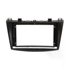 9 tuuman auton navigointipaneelin runko musta Stereo Dash Fascian vaihto Mazda 3 20102013 Radio Face