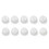6mm High Transparency Domes Earplug Single Layer Washable Silicone Anti Static Silicone Domes Earplug 1