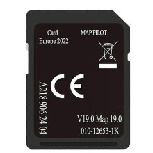A218 V19 Navigation Card for Mercedes-Benz CLA-CASS vuodesta 2014- Europe Map / A218 906 2404 karttakortti