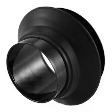 A51Q-Bass Drum Enhancer ABS Gummi Bas Drum Kick Enhancer med Black Port Hole Protector Mic Hole Drum