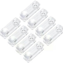 8 pezzi di accessori per tende, peso del cavo per tende verticali, tende a rullo, persiane, plastica