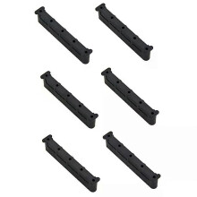 6 Teile/los Neue Windsurfen Kunststoff 5 Löcher Einstellbare Fußschlaufe Einsatz Windsurf Board Reparatur