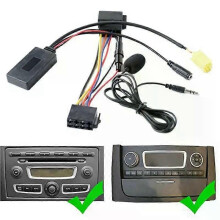 6Pin Auto Bluetooth Audio Adapter Audio Bluetooth Adapter Für 159 500 LANCIA Musa Smart Fortwo 451