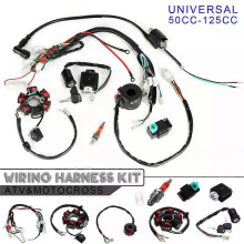 8st/set Full komplett Elektrisk ledningsnät CDI STATOR 6 Spolar För Motorcykel ATV Buggy Go Kart För