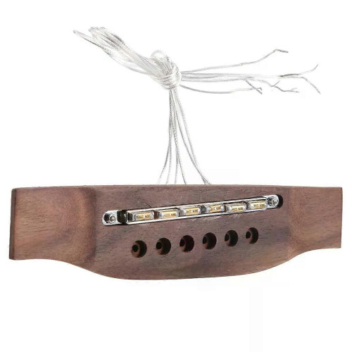 Akustisk gitarr Piezo Bridge Pickup med kornigheten hos en elektrisk gitarr för akustiskt gitarrinstrument