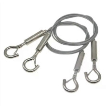 Säädettävä automaattinen vaijerijousikoukku pyykkinaru Picture Hanging Solution -järjestelmän jousituskoodi