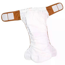 Couche-culotte adulte 4 couches charbon haute absorption lavable en tissu doublure couches réutilisables