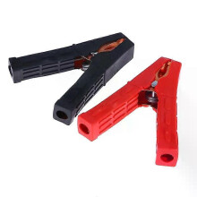 2 stuks 200A krokodillenklemmen auto-accu geïsoleerde klemklemconnector voor startkabels boost