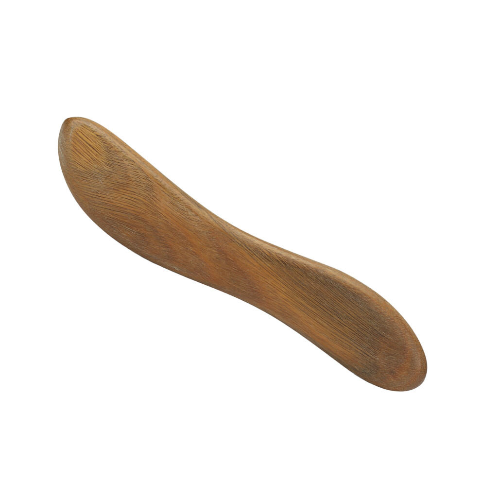 Portable Sandalwood Gua Sha Face & Neck Massage Tool for Men Women