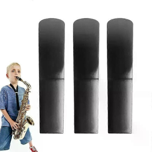Anches de saxophone alto à coupe précise, 3 anches de saxophone alto en forme de U pour étudiants