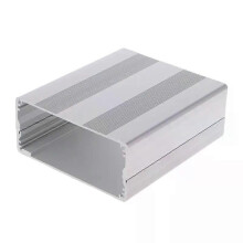 Aluminiumbox hölje Projekt elektronisk för PCB Board gör det själv 130x110x50mm