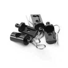 Stolpfästen i aluminiumlegering, främre bakre skalpelare för 1/12 Tamiya Lunchbox-uppgraderingsdelar