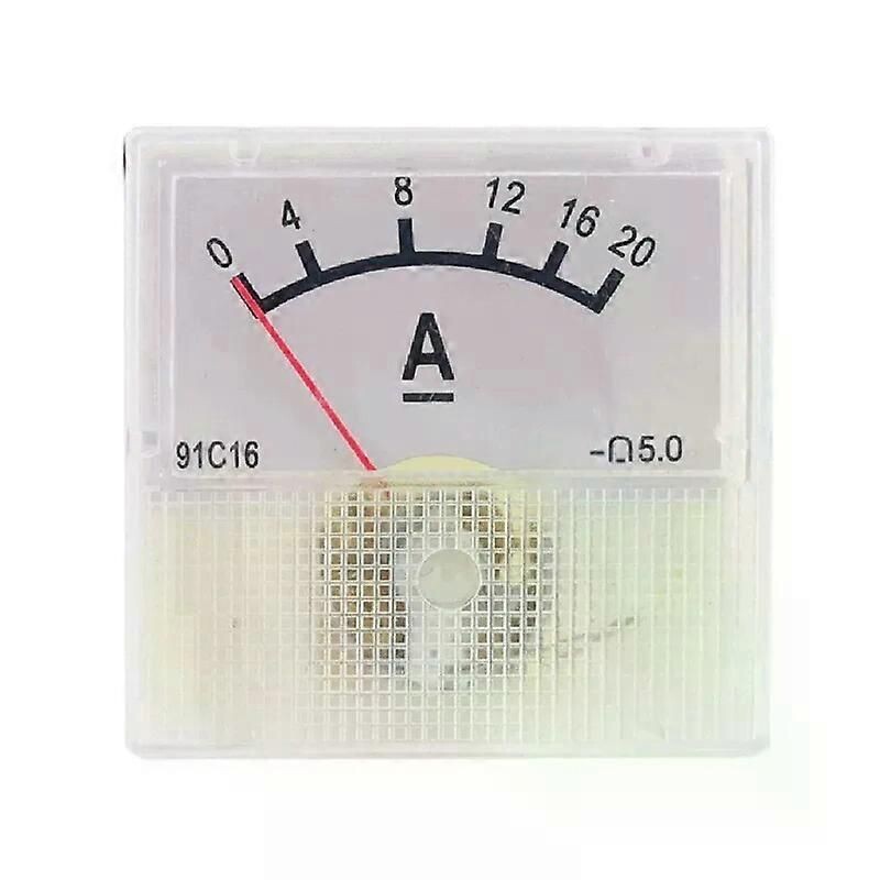 Ampèremètre analogique à fût rond 56mm à équiper d'un cadran de mesure