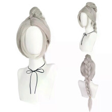 Parrucche Cosplay Anime Shadowheart Accessori Baldur da donna Capelli sintetici resistenti con treccia
