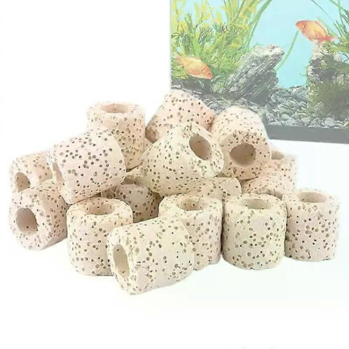 Akvariumväxtvikter Vattenvattenväxt Fasta ringar Filter för växtodling Turtle Tank Water