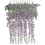 Fiori artificiali, glicine artificiale, decorazioni per la casa, in seta, 12 pezzi 1
