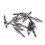 Arrow Head Target Broadhead Field Point Tips 125 Grain 20st 3