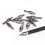 Arrow Head Target Broadhead Field Point Tips 125 Grain 20st 4