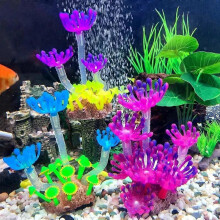 Konstgjord undervattenskorall Aquarium Fish Tank Simulering Dekoration Akvarium Bakgrunder Växter Vatten