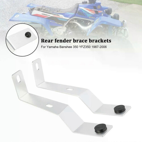 Supporti di supporto per parafango posteriore Artudatech Billet per Yamaha Banshee 350 YFZ350 1987-2006