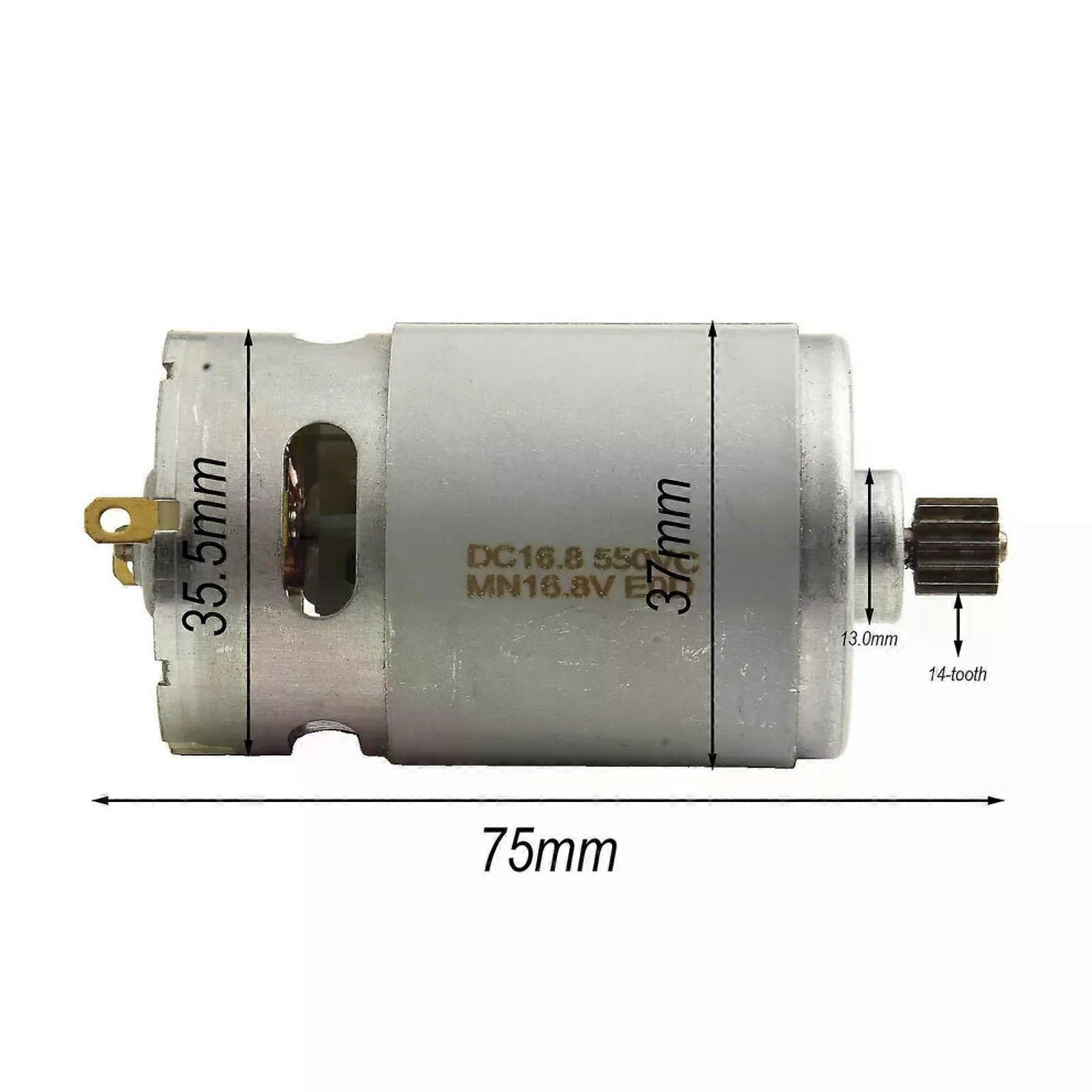 Come Da Immagine Attuatore Motore 550VC Motore A 14 Denti Nuovo Motore Facile Da Usare Motore A Lunga