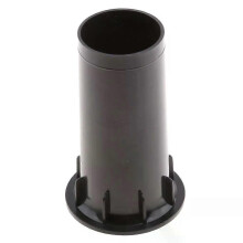 Audio luidsprekerpoortbuis 53x100mm basbuis uitlopende luidsprekeraccessoires zwart