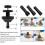 Auto Clutch Alignment Demontering Tool Hål Corrector Universal Alignment Anti-slip Centrering Demontering 3