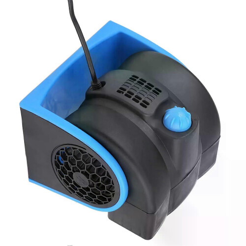 Auto Auto Fahrzeug 12V Elektrischer Ventilator Mini Einstellbare Geschwindigkeit Leiser Luftventilator 1