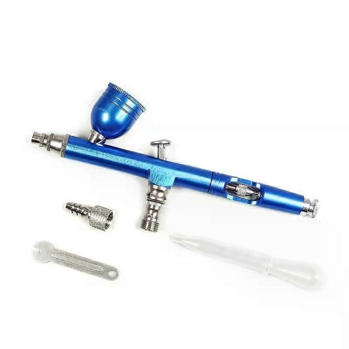 Pistolas de aerógrafo con parada automática de 03 mm para pintar, modelar, pintar, decorar pasteles,