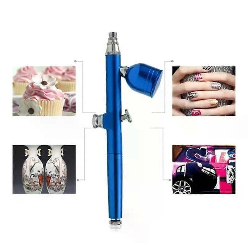 Pistolas de aerógrafo con parada automática de 03 mm para pintar, modelar, pintar, decorar pasteles, 1