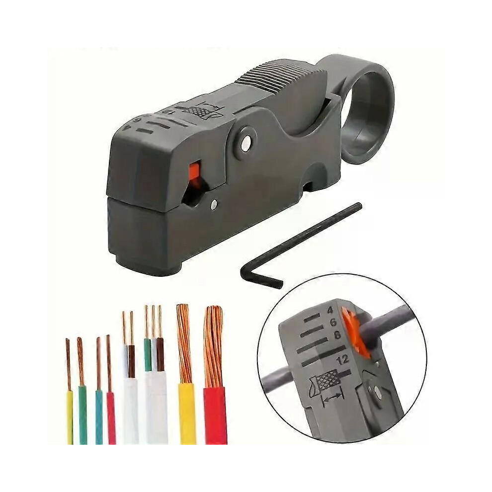 Automatic Stripping Pliers Wire Stripper Wire Coaxial Cable Cutter Tools Cable Stripper Pliers Decrustation