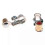 2x högkvalitativ bilbatteriterminalklämma Pile Clip Connector Extender 5