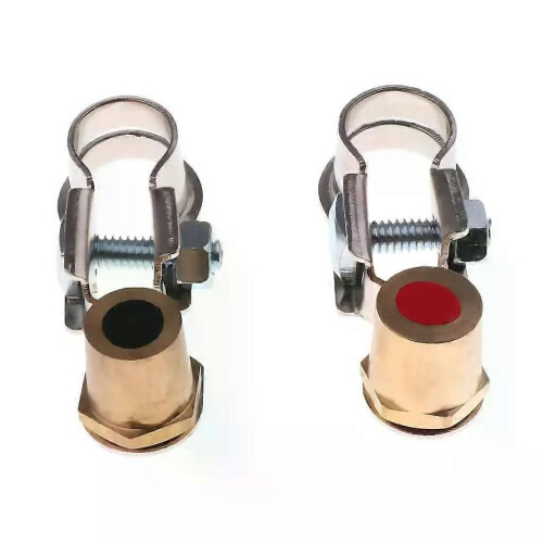 2x högkvalitativ bilbatteriterminalklämma Pile Clip Connector Extender 2