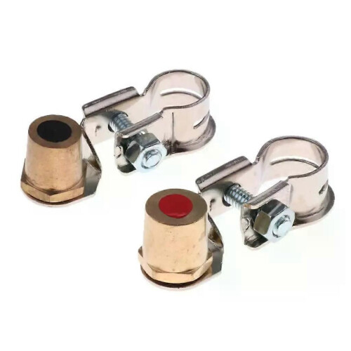2x högkvalitativ bilbatteriterminalklämma Pile Clip Connector Extender 1
