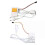 Bathroom Mirror Light Isolated for Touch Switch Mirror Dedicated for Touch ON/Off for Energy-Saving 1