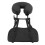 Beauty Bed Headrest PU U Shape Folding Black Adjustable Massage Face Pillow Replacement Comfortable 1