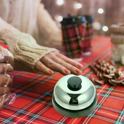 Servizio di chiamata Bell Call Ringing Desk Hand Reception Classroom Bells Formazione clienti Gioco 2