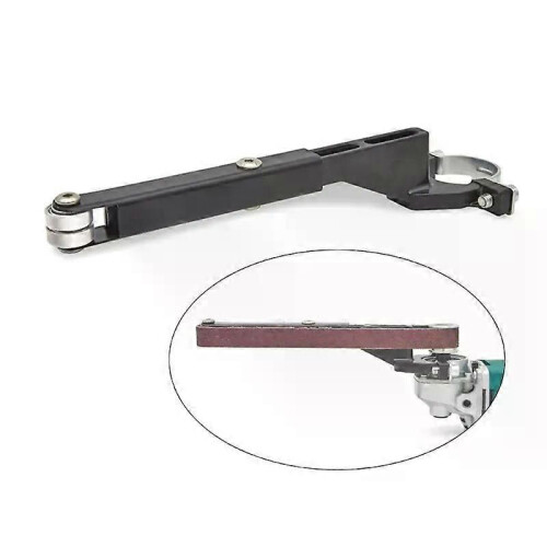 Belt Sander Attachment Adapter Angled Grinder Modified Sanding Support Tool Pipe 1