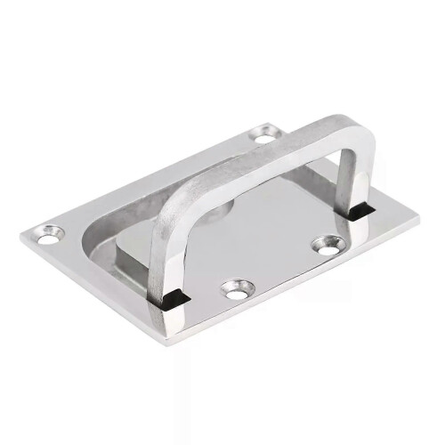 Boot Flush Hatch Locker Schrank Lift Pull Griff Edelstahl für Marine Yacht 1