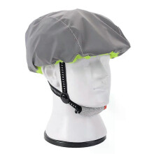 Housse de casque de vélo imperméable et réfléchissante, protection contre la pluie pour casque de vélo
