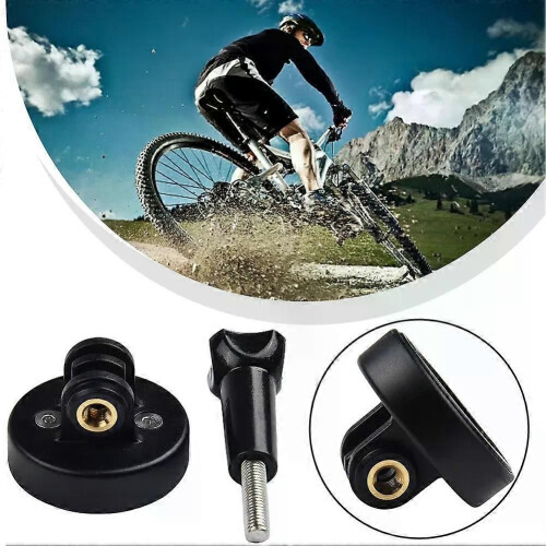 Adattatore per base per computer da bicicletta, supporto per contachilometri per bici, per GoPro, Garmin 2