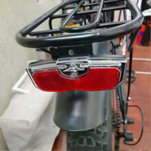 Fahrrad Gepäckträger Rack Lampe MTB Hinten Regal Radfahren Sattelstütze Rücklicht Fahrrad Hinten Sitz