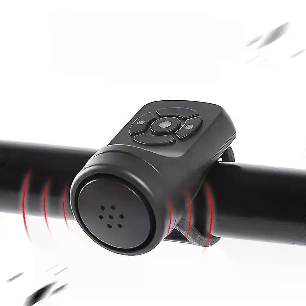 Kids Tech Bike LED Light - Police Sound Light Klaxon électronique - Sirène de vélo, 5 LED Light 4 Sounds Trumpet, Warning Safety Light